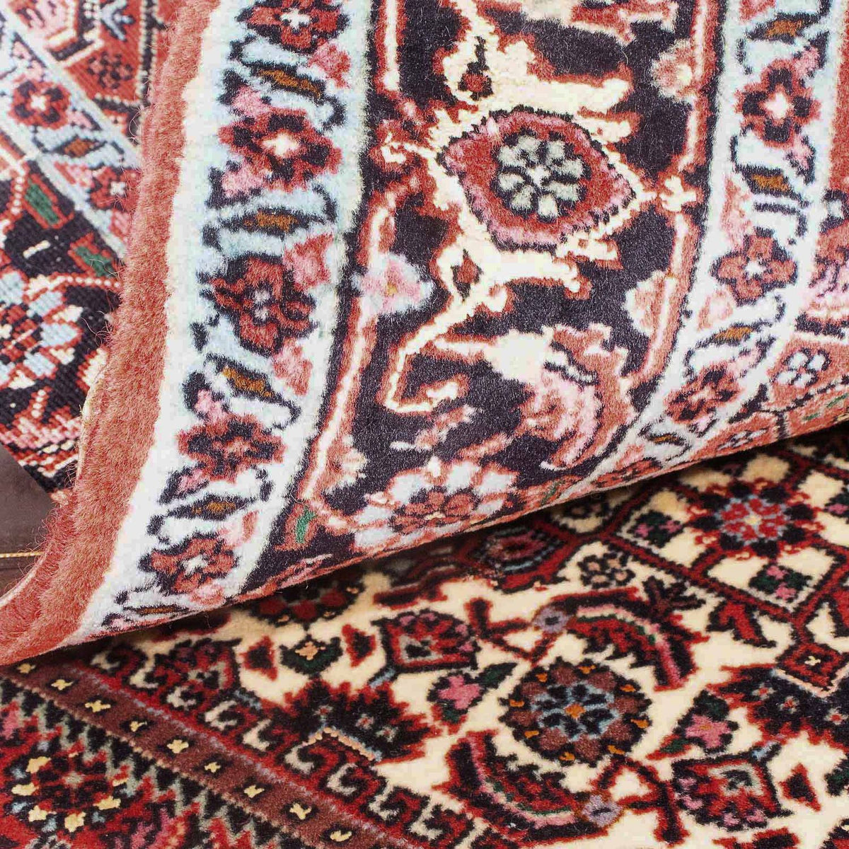 Persisk matta - Bijar - 152 x 75 cm - ljusröd