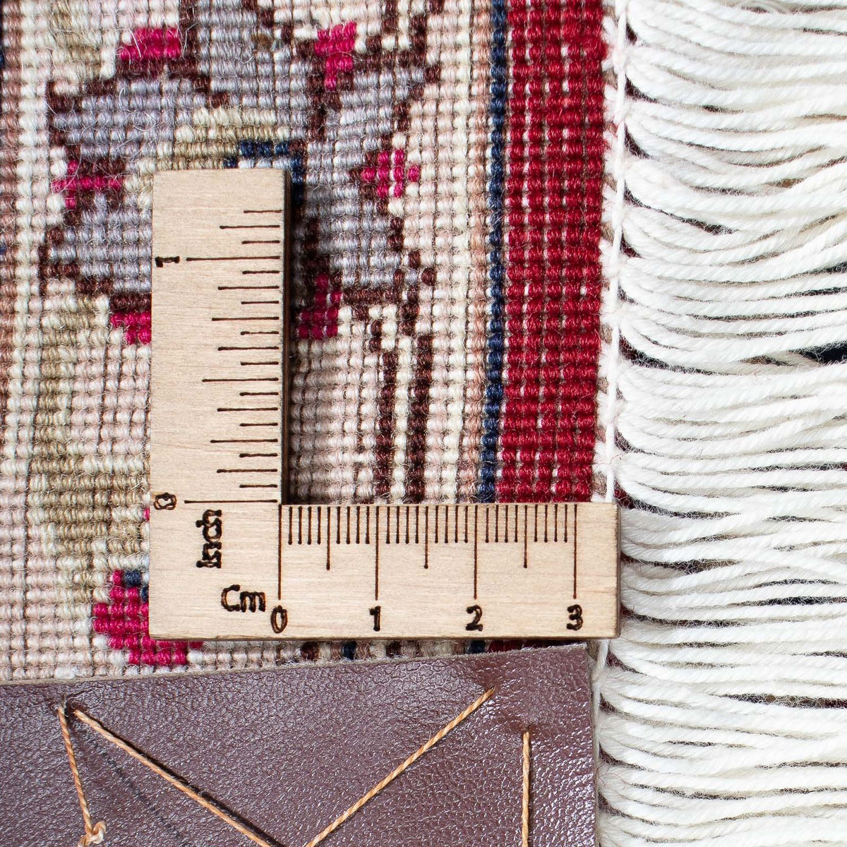 Persisk matta - Tabriz - Royal - 297 x 203 cm - mörkröd