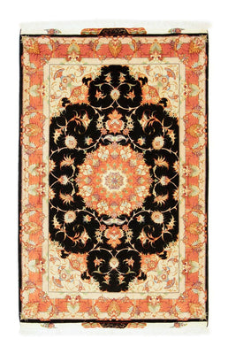 Persisk matta - Tabriz - Royal - 163 x 104 cm - svart