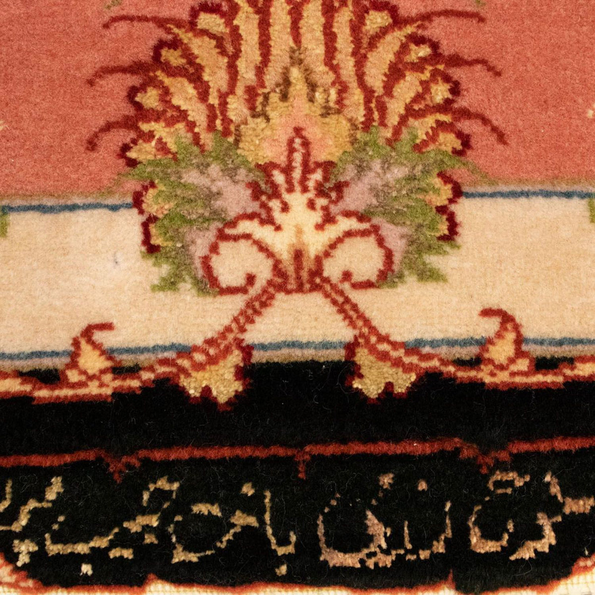 Persisk matta - Tabriz - Royal - 163 x 104 cm - svart