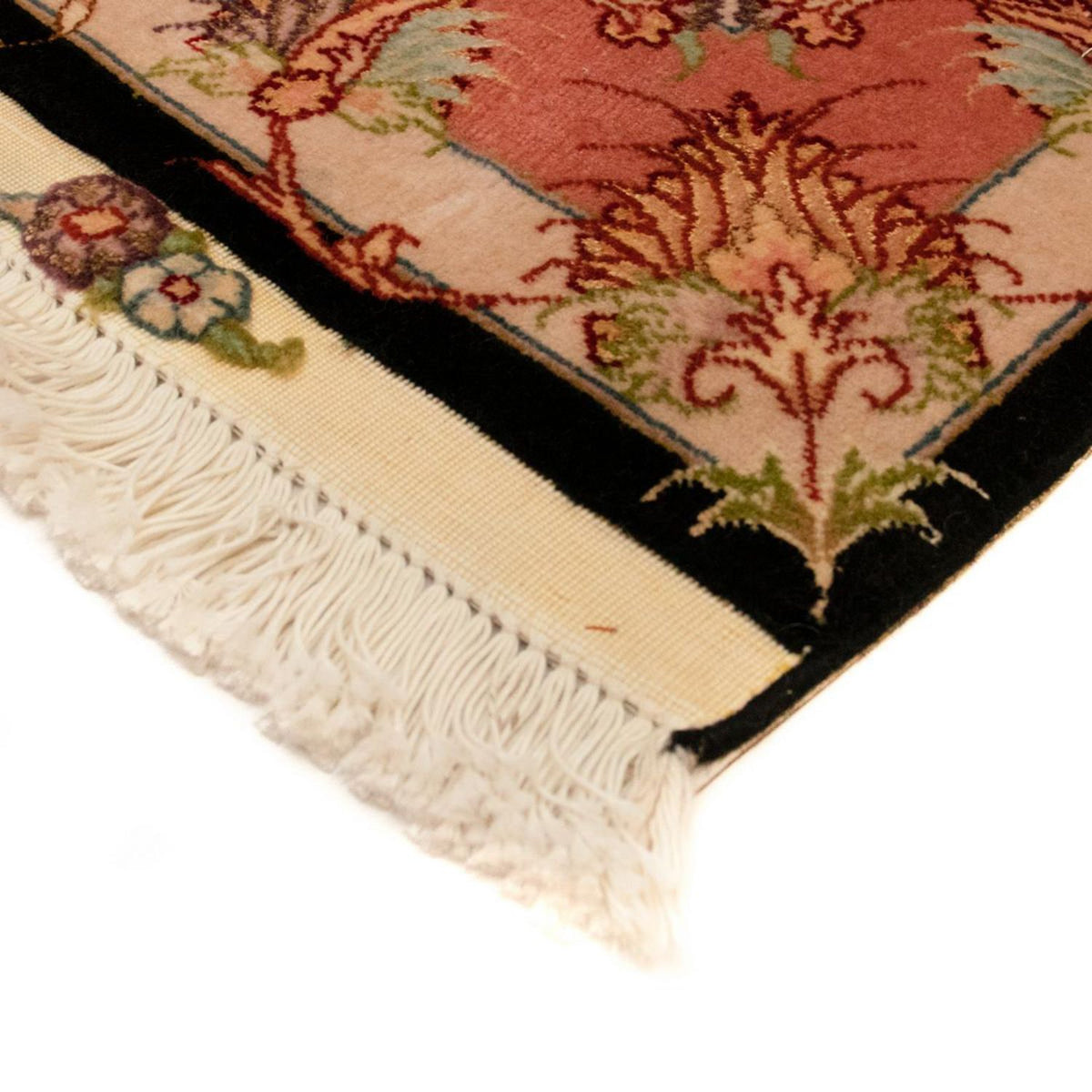 Persisk matta - Tabriz - Royal - 163 x 104 cm - svart