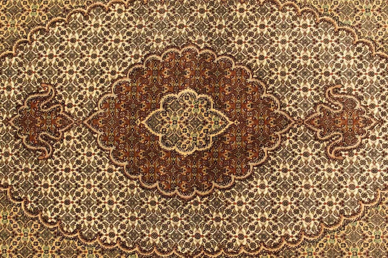 Persisk matta - Tabriz - Royal - 151 x 104 cm - beige