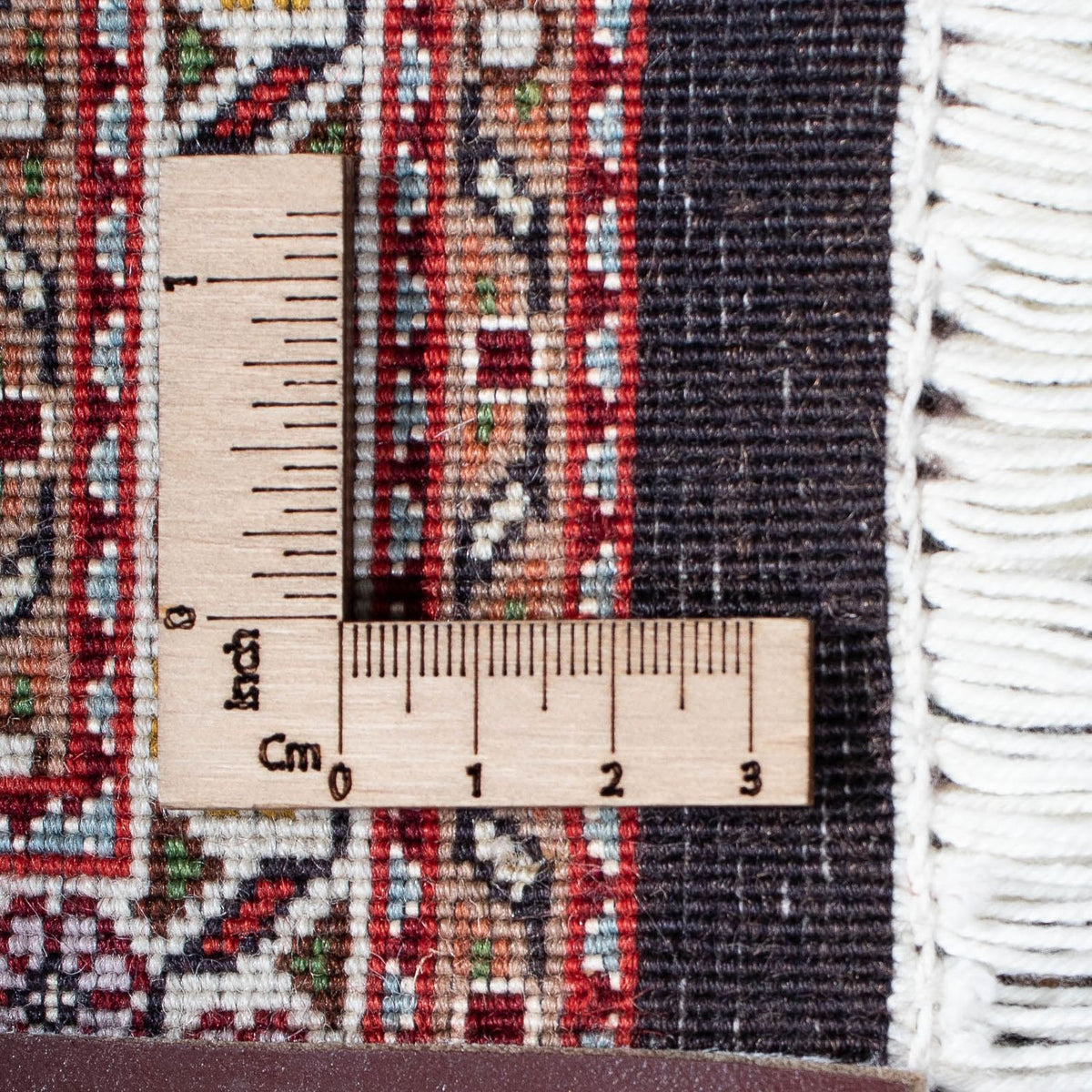 Persisk matta - Tabriz - 200 x 154 cm - mörkbrun