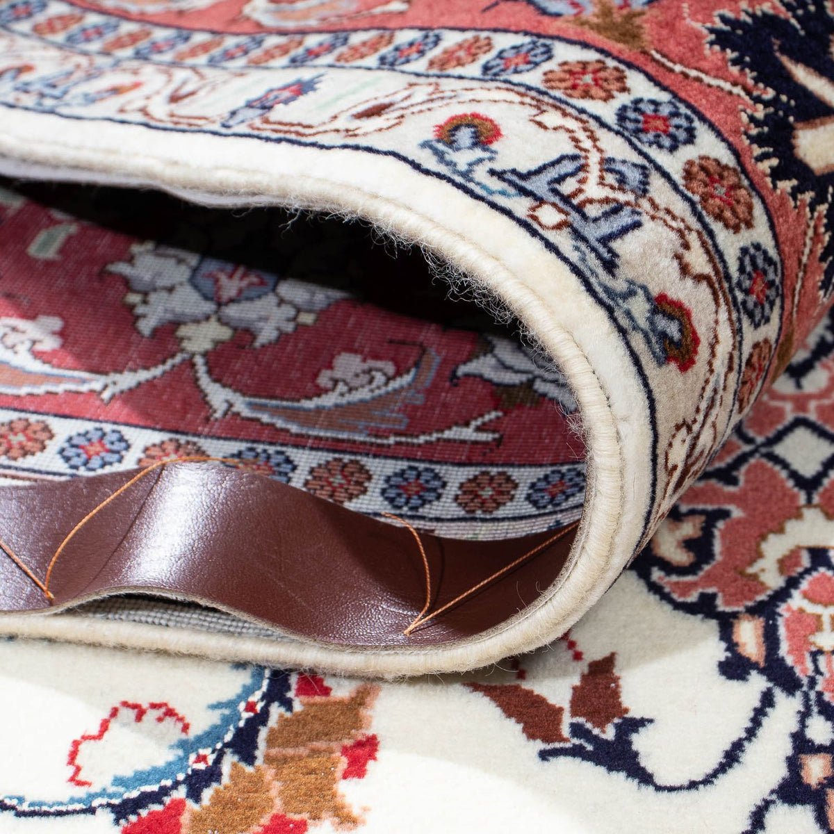 Persisk matta - Tabriz - Royal - 194 x 153 cm - beige