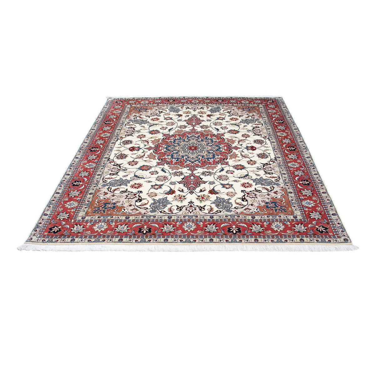 Persisk matta - Tabriz - Royal - 194 x 153 cm - beige