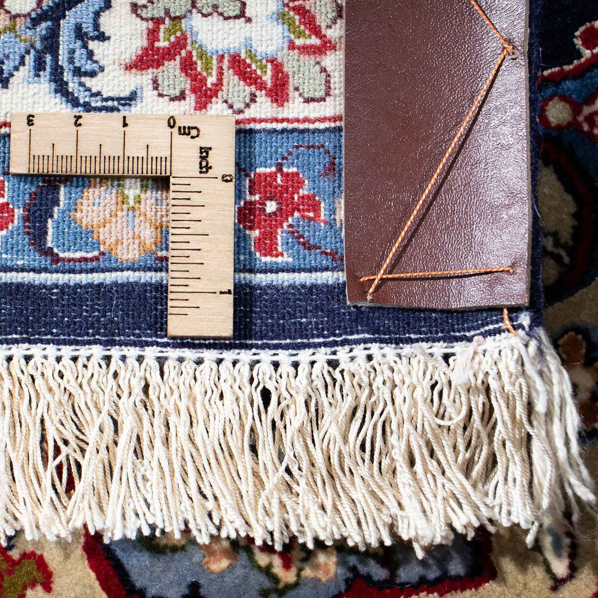 Persisk matta - Isfahan - Premium - 233 x 160 cm - mörkblå