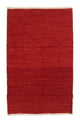 Gabbeh-matta - persisk - 157 x 97 cm - röd