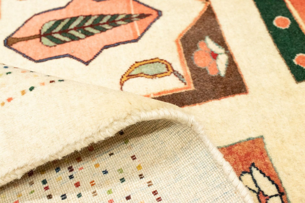 Gabbeh-matta - Loribaft Persian - 242 x 158 cm - beige