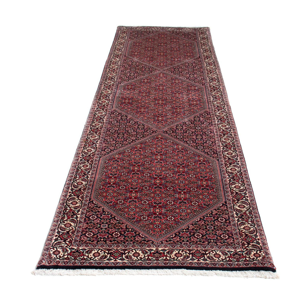 Runner Persisk matta - Bijar - 313 x 84 cm - mörkblå