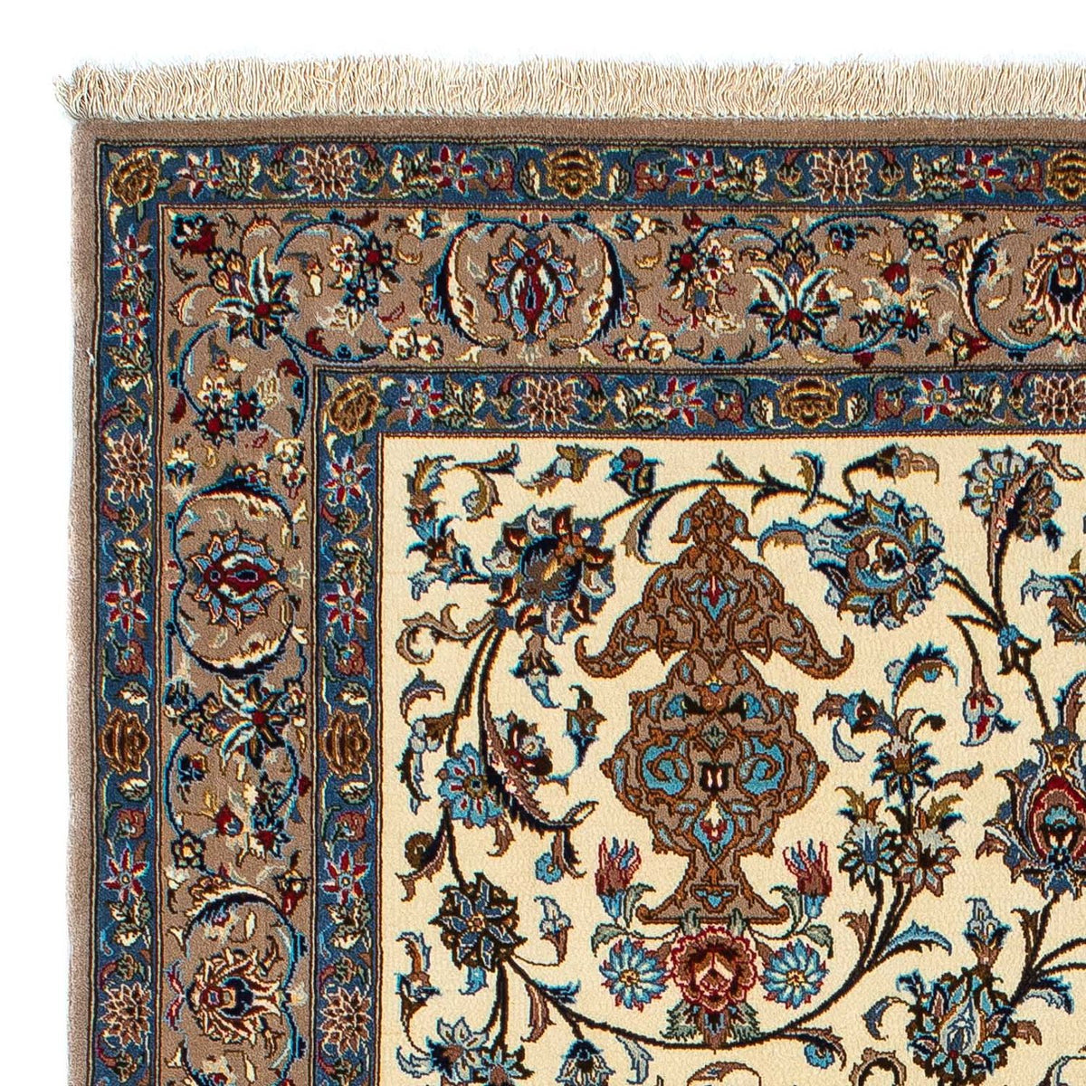 Persisk matta - Isfahan - Premium - 207 x 134 cm - beige