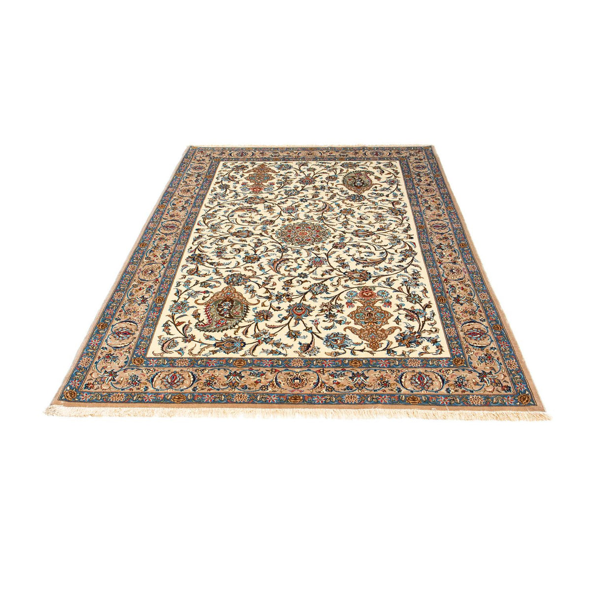 Persisk matta - Isfahan - Premium - 207 x 134 cm - beige