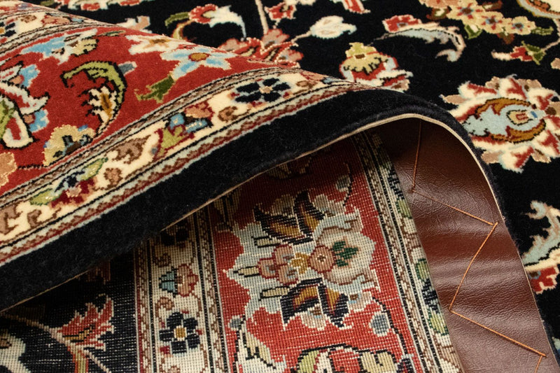 Persisk matta - Ghom - 146 x 100 cm - svart