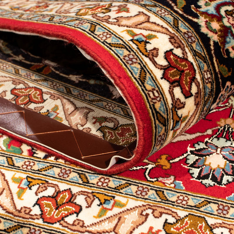 Persisk matta - Tabriz - Royal kvadrat  - 208 x 200 cm - röd