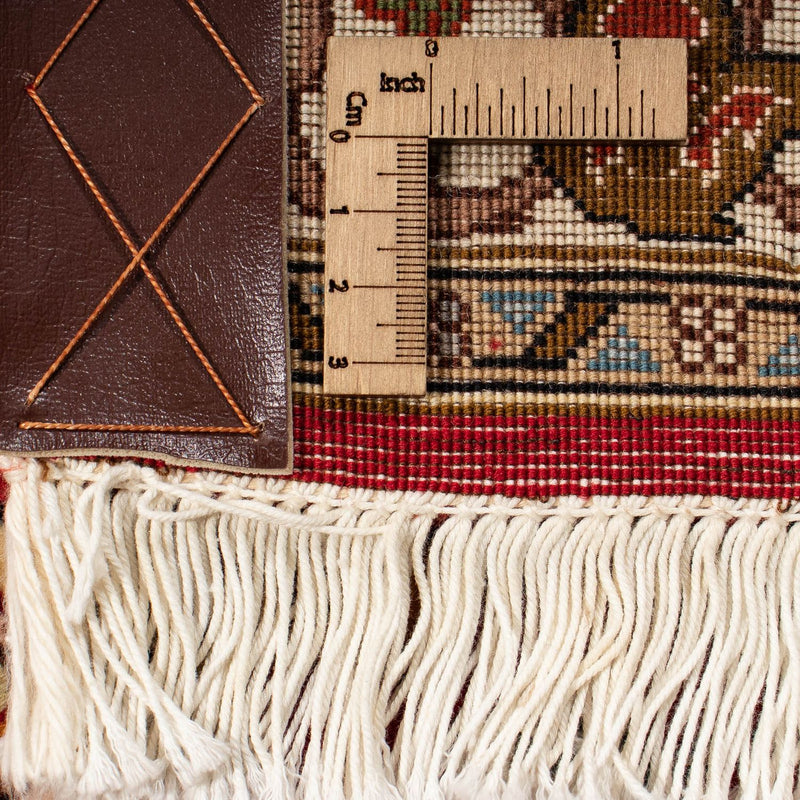 Persisk matta - Tabriz - Royal kvadrat  - 208 x 200 cm - röd