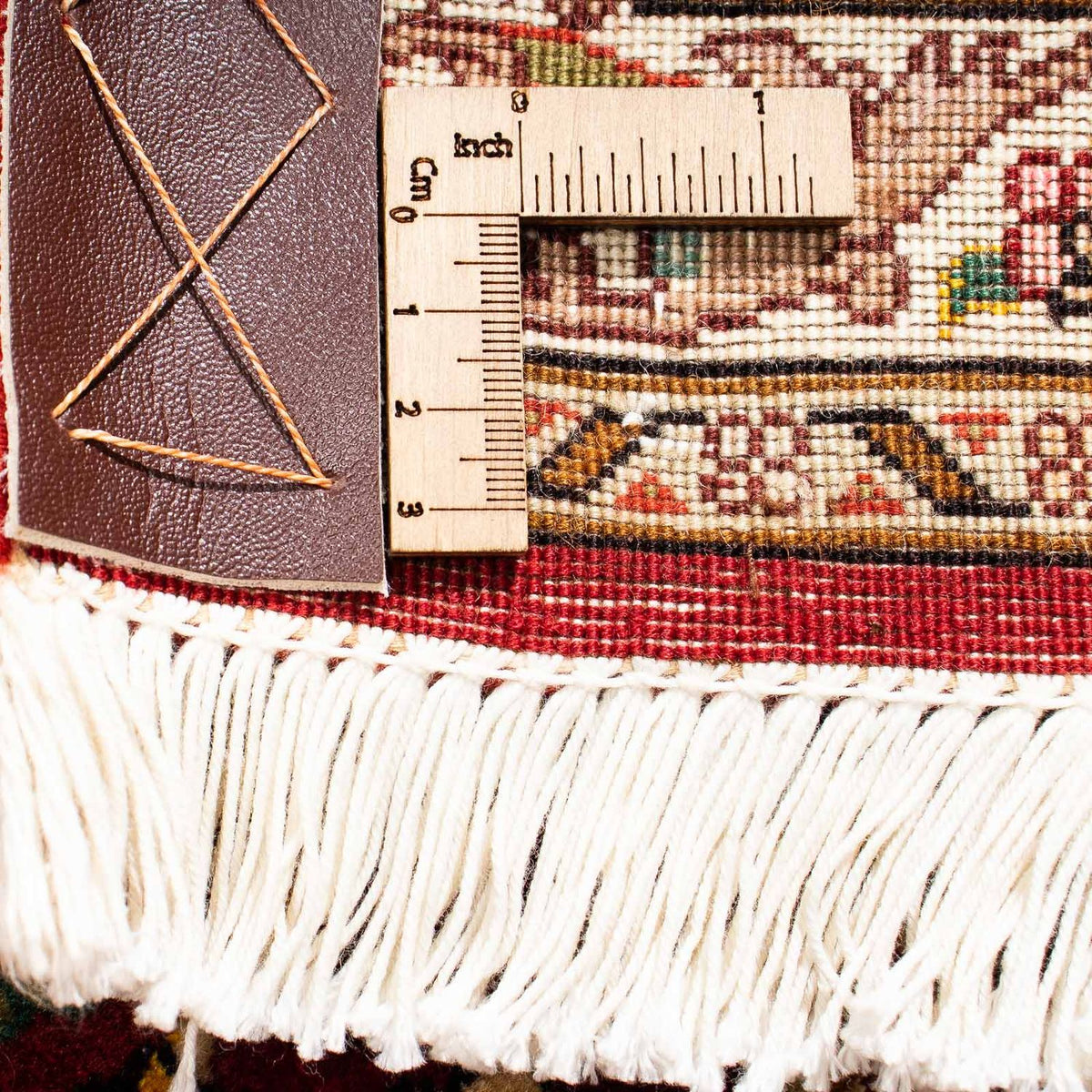 Persisk matta - Tabriz - Royal - 310 x 202 cm - mörkröd