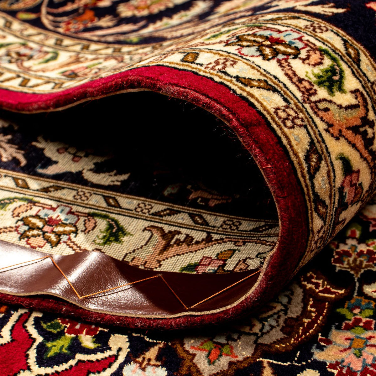 Persisk matta - Tabriz - Royal - 351 x 250 cm - mörkröd