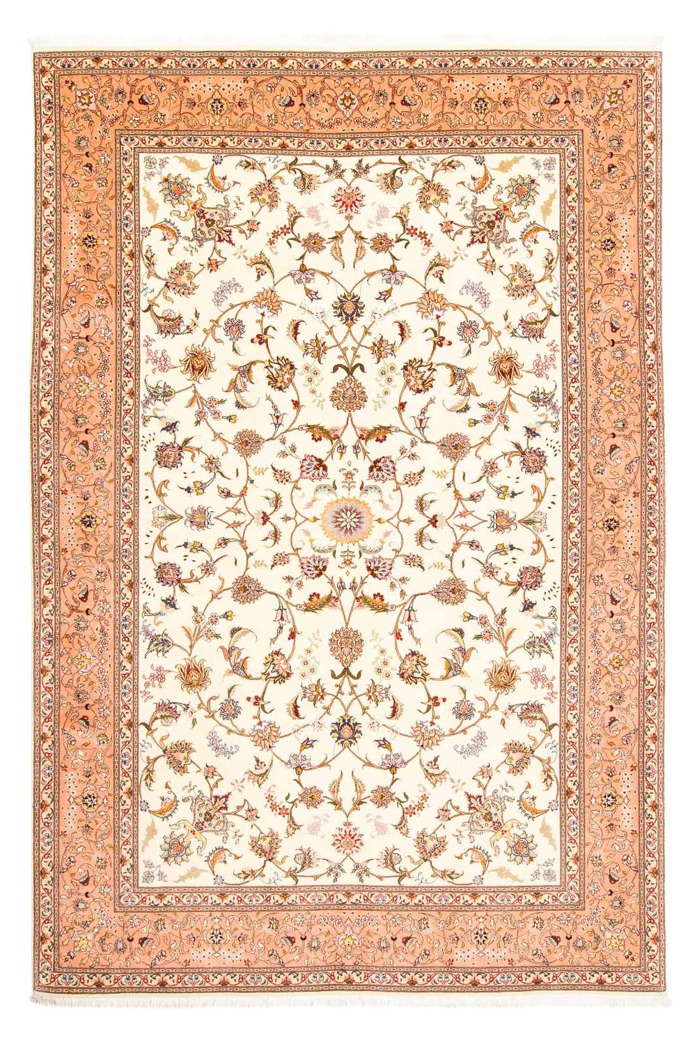 Persisk matta - Tabriz - Royal - 302 x 203 cm - beige