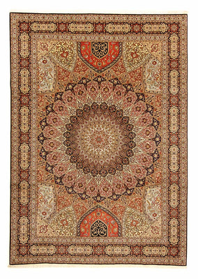 Persisk matta - Tabriz - Royal - 355 x 252 cm - flerfärgad
