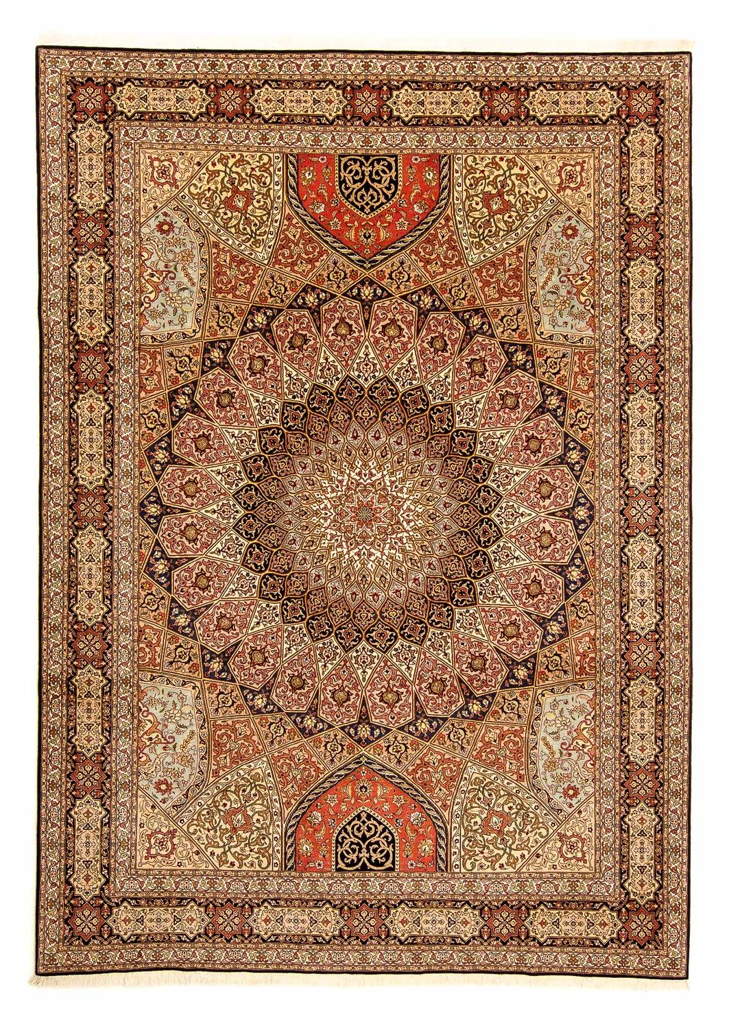 Persisk matta - Tabriz - Royal - 355 x 252 cm - flerfärgad