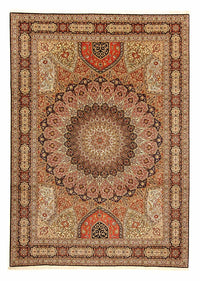 Persisk matta - Tabriz - Royal - 355 x 252 cm - flerfärgad