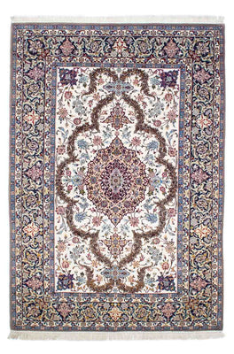 Persisk matta - Isfahan - Premium - 233 x 160 cm - beige