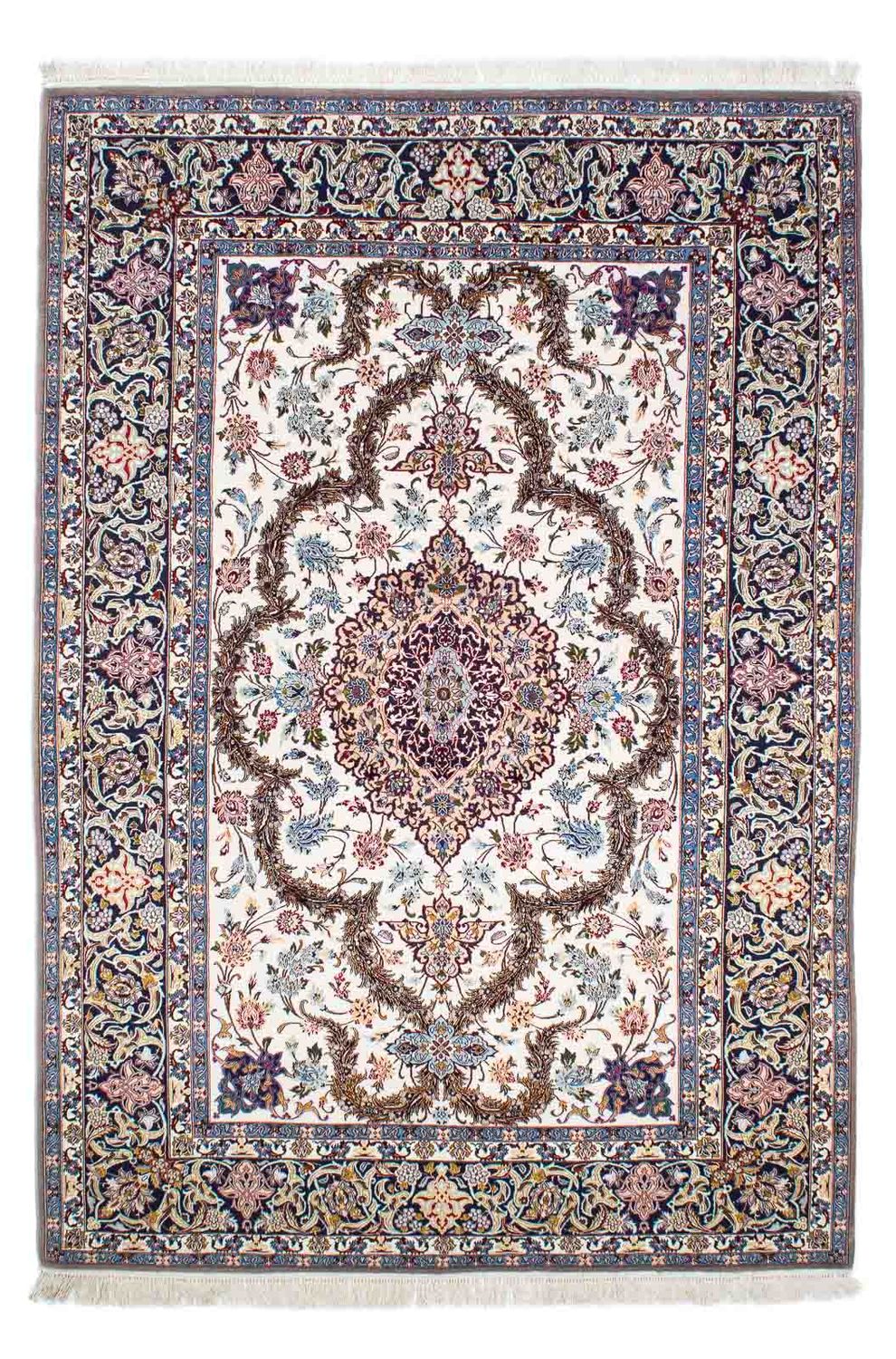 Persisk matta - Isfahan - Premium - 233 x 160 cm - beige