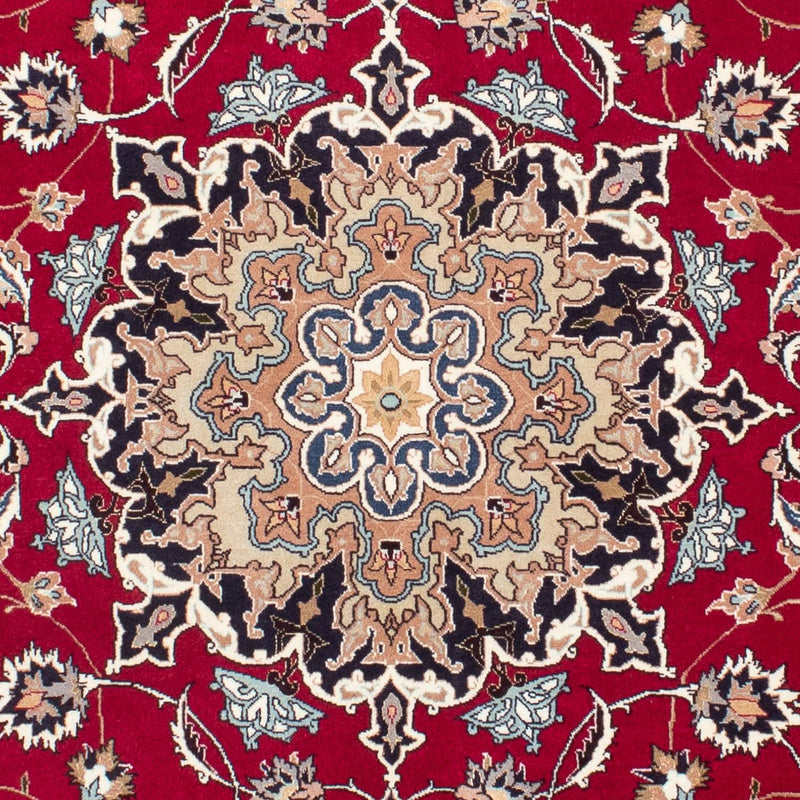 Persisk matta - Tabriz - Royal - 207 x 154 cm - röd