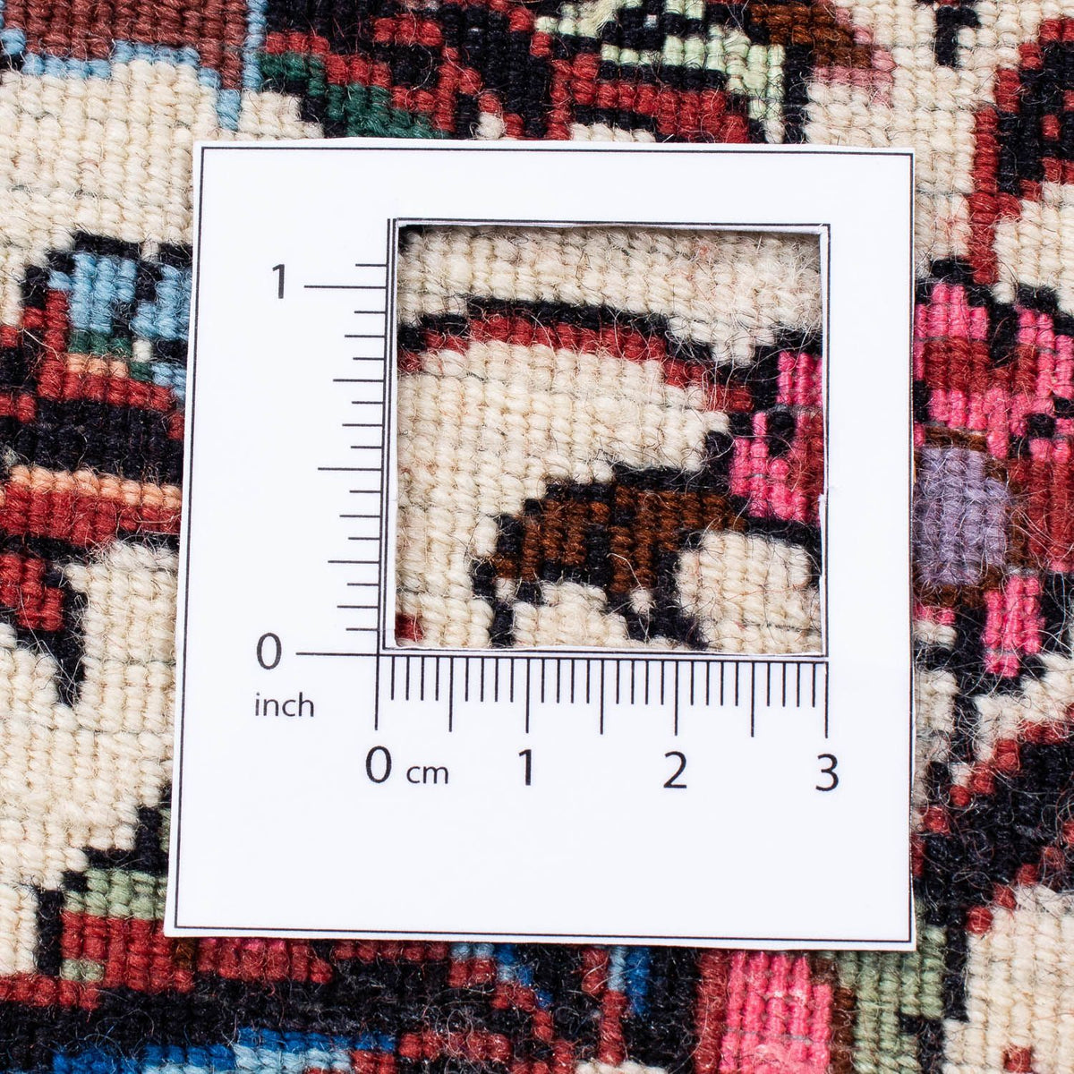 Persisk matta - Bijar - 253 x 171 cm - mörkblå