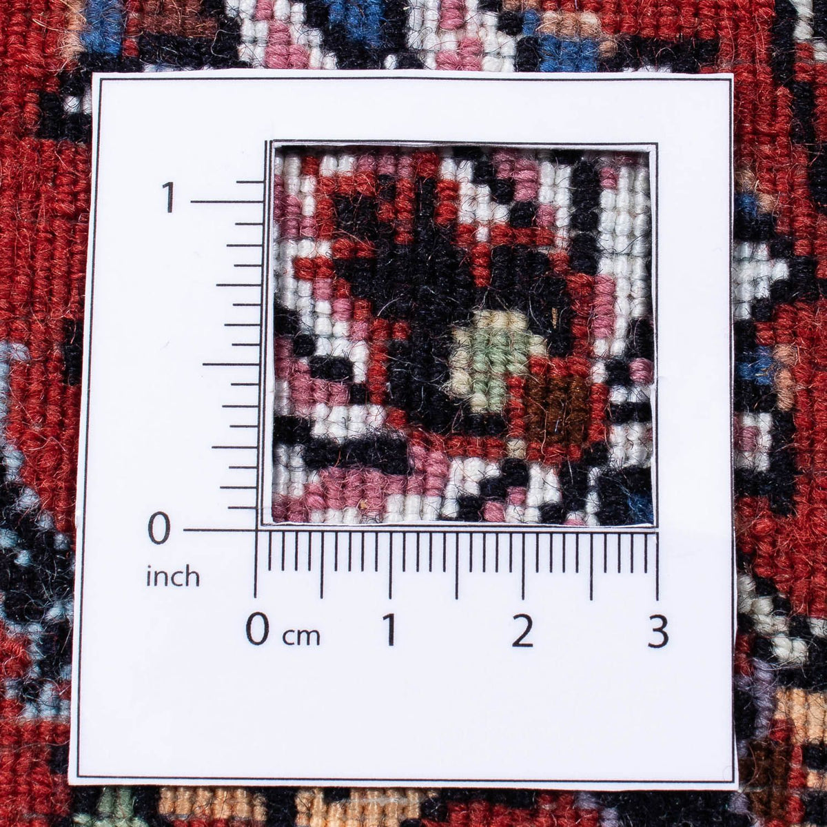 Persisk matta - Bijar - 242 x 133 cm - mörkblå