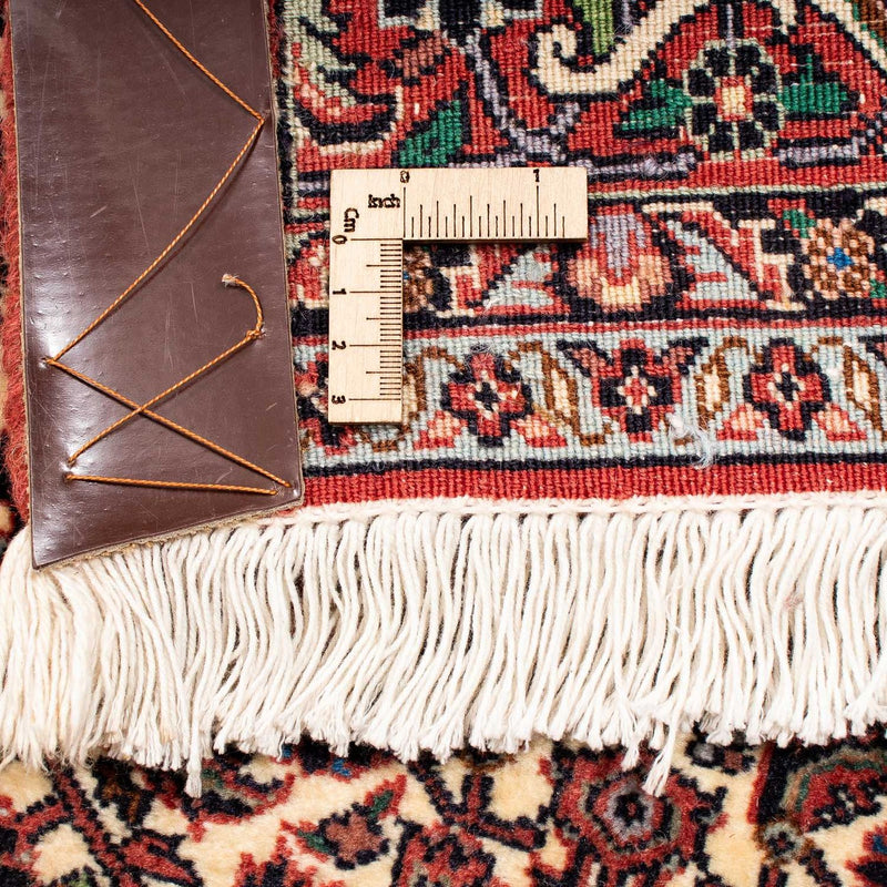 Persisk matta - Bijar - 240 x 173 cm - mörkröd