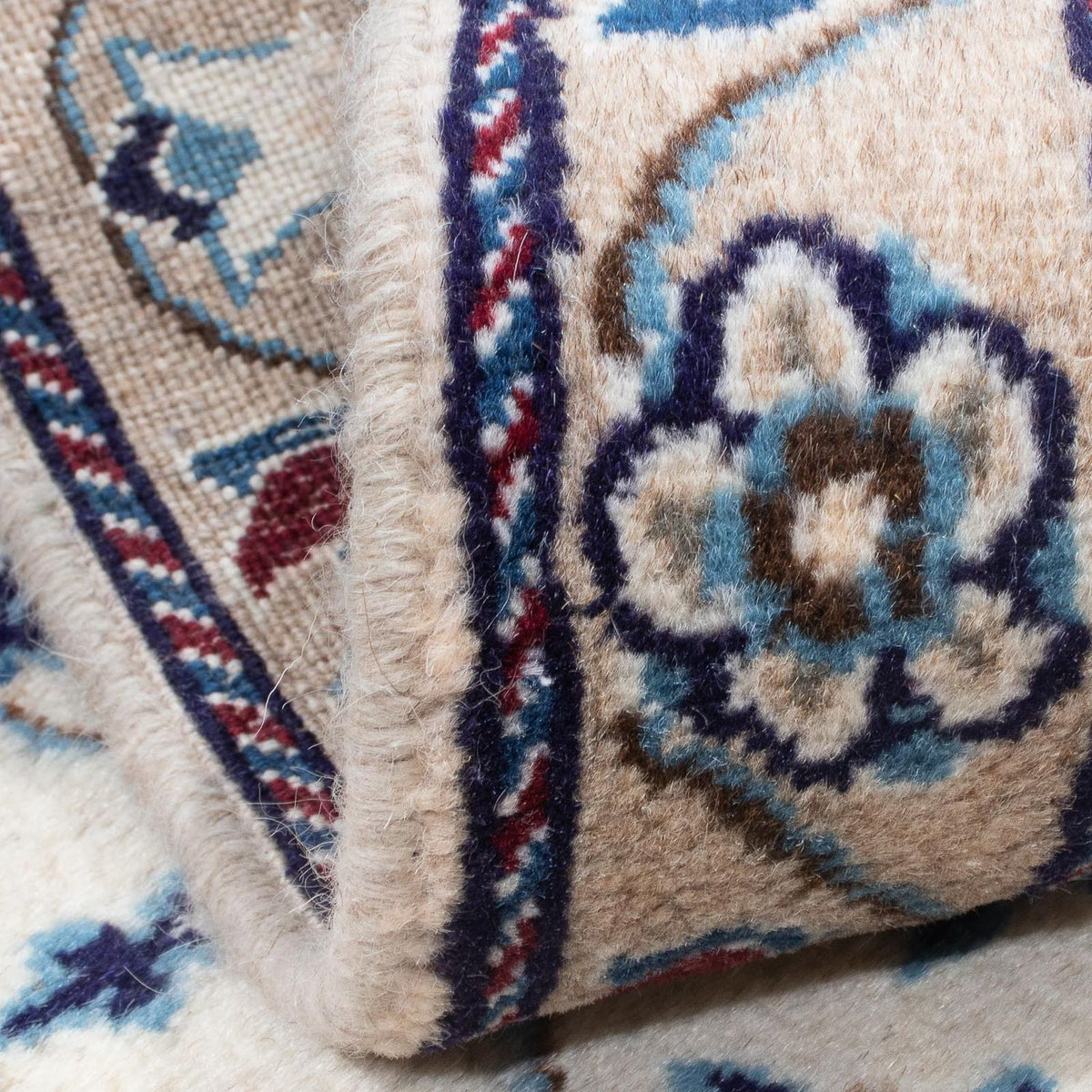 Persisk matta - Nain - 135 x 84 cm - beige