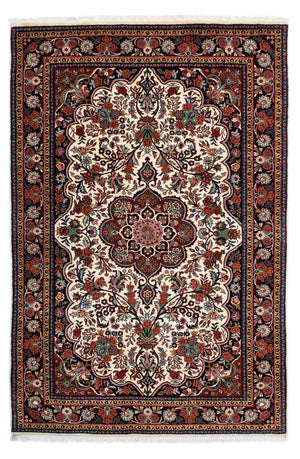 Persisk matta - Bijar - 208 x 137 cm - beige
