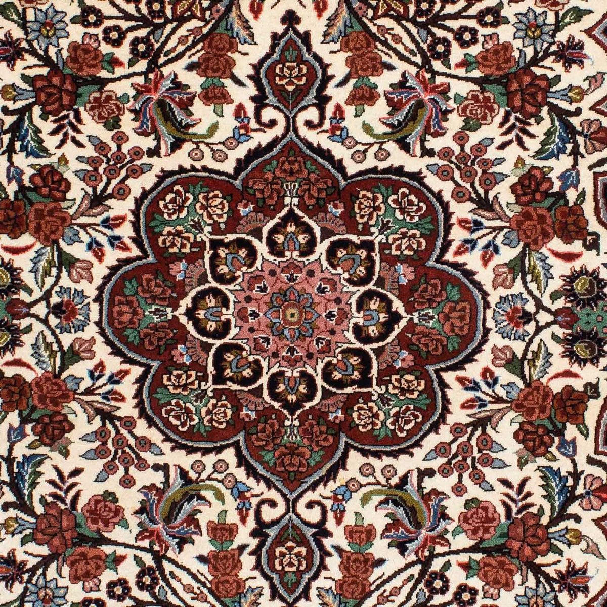 Persisk matta - Bijar - 208 x 137 cm - beige