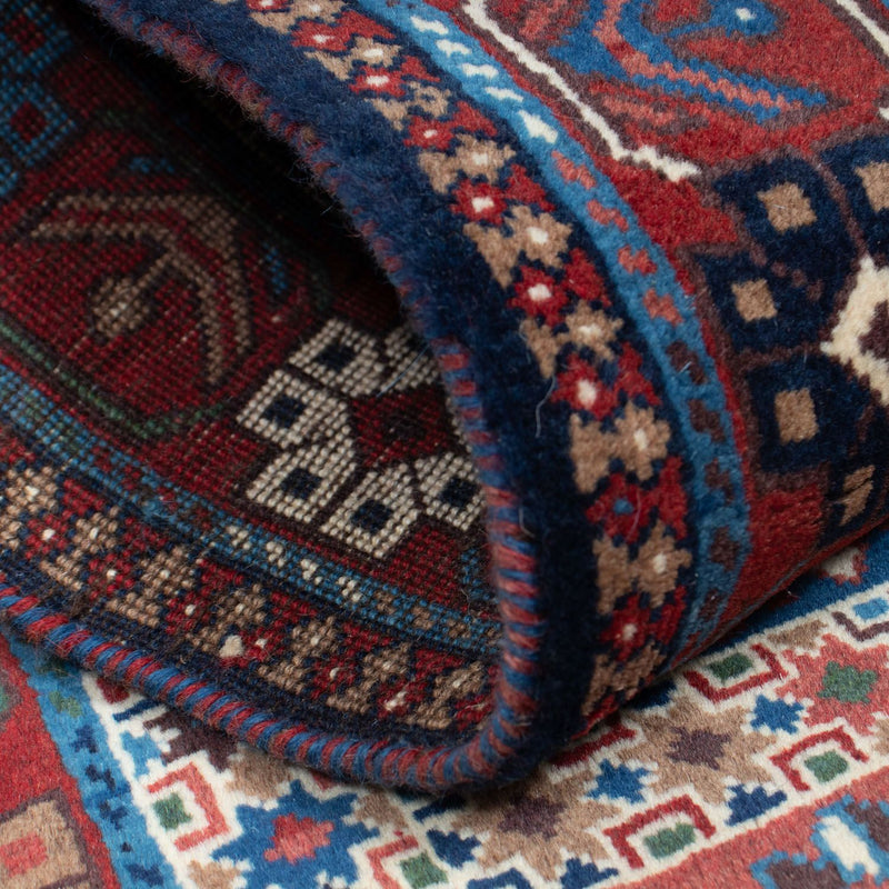 Runner Persisk matta - Nomadic - 197 x 84 cm - mörkröd