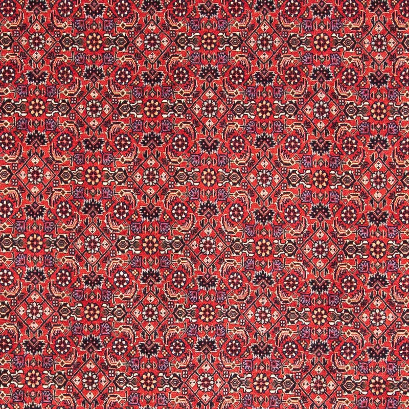 Persisk matta - Bijar kvadrat  - 126 x 124 cm - röd
