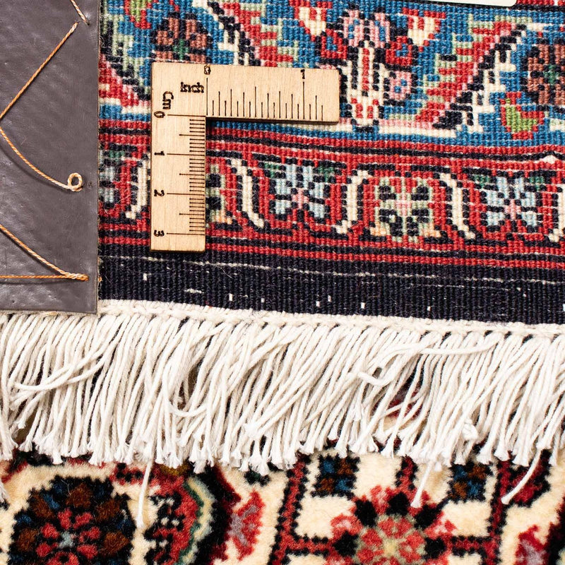 Persisk matta - Bijar - 382 x 249 cm - mörkröd