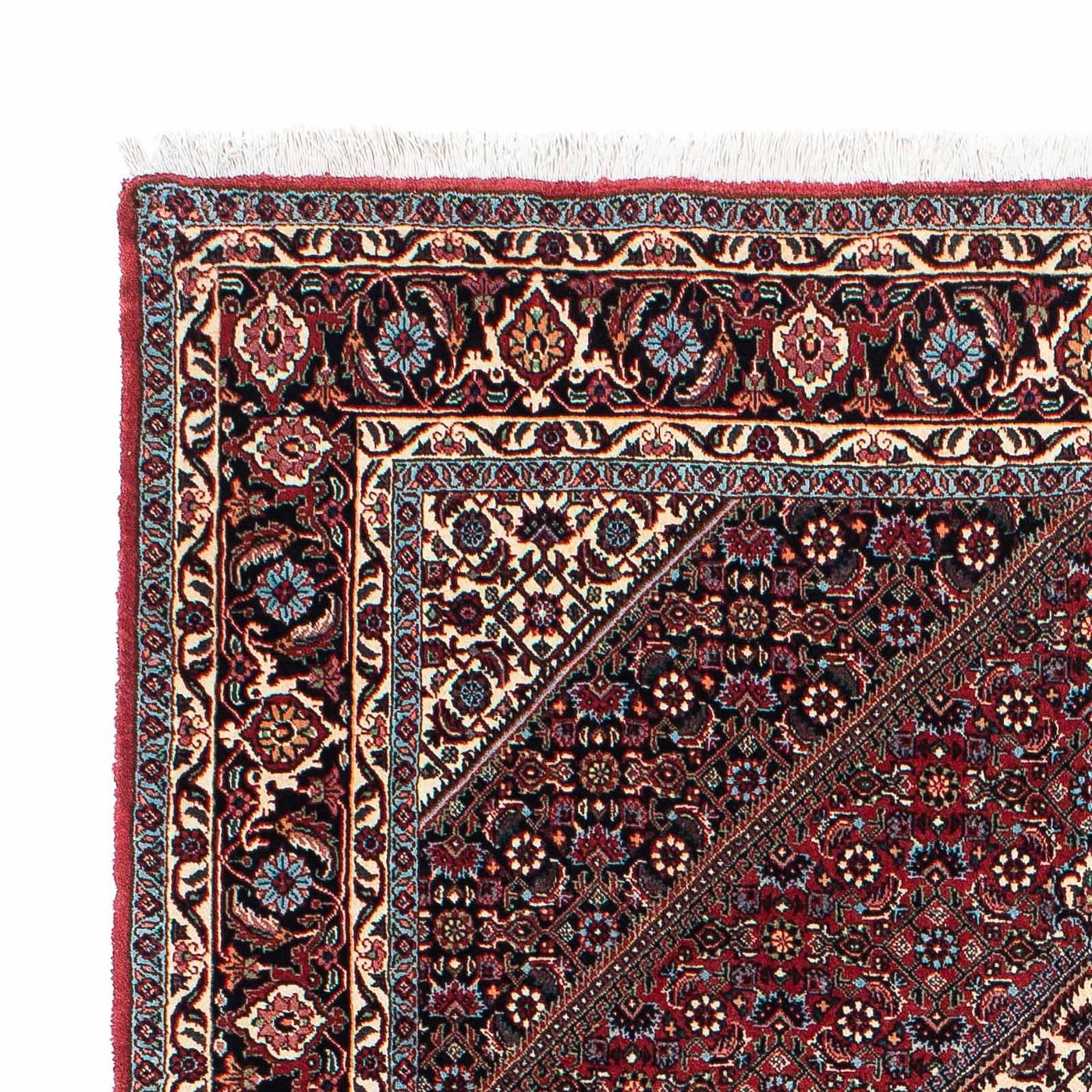 Persisk matta - Bijar - 207 x 132 cm - röd