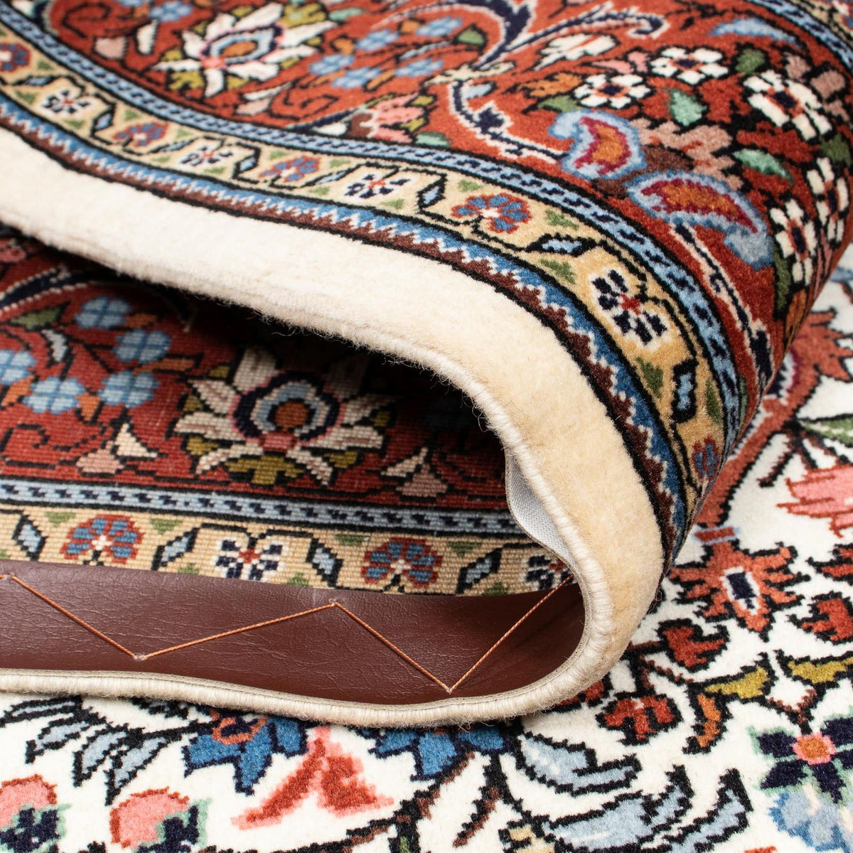 Persisk matta - Bijar - 213 x 140 cm - beige