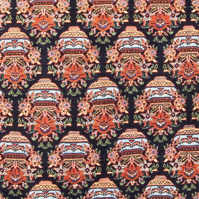 Persisk matta - Bijar - 125 x 82 cm - mörkblå