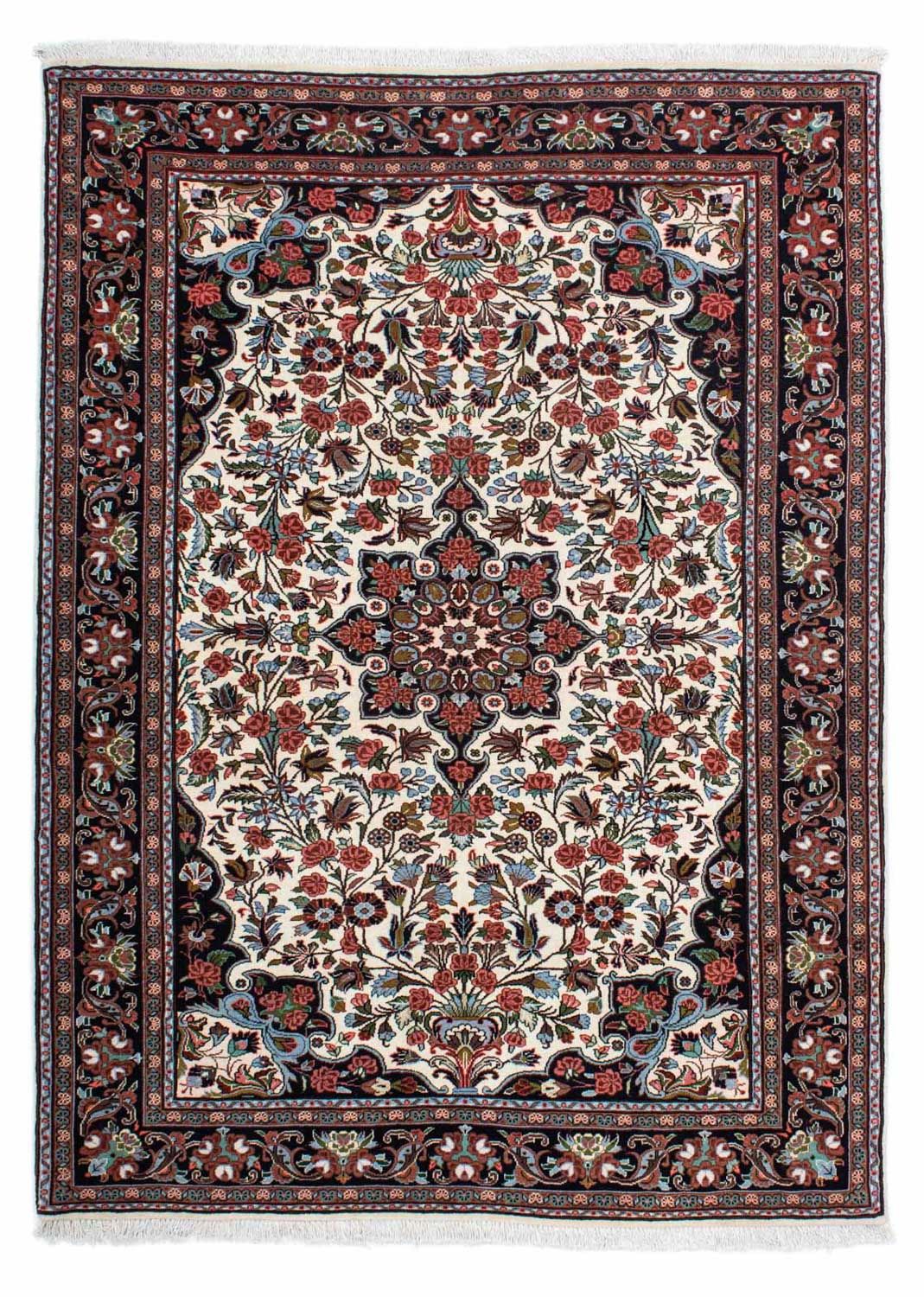 Persisk matta - Bijar - 200 x 137 cm - beige