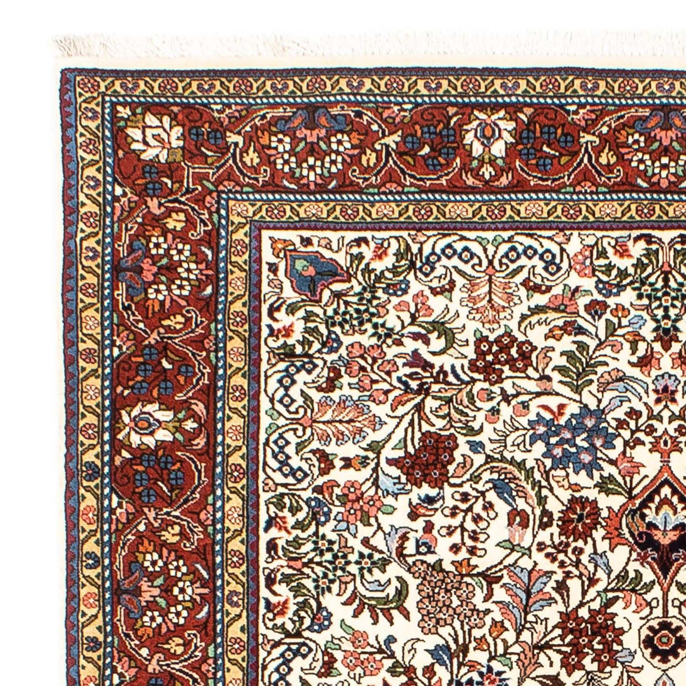 Persisk matta - Bijar - 220 x 139 cm - beige