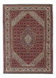Persisk matta - Bijar - 205 x 139 cm - mörkröd
