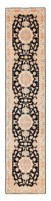 Runner Persisk matta - Tabriz - Royal - 419 x 87 cm - mörkblå