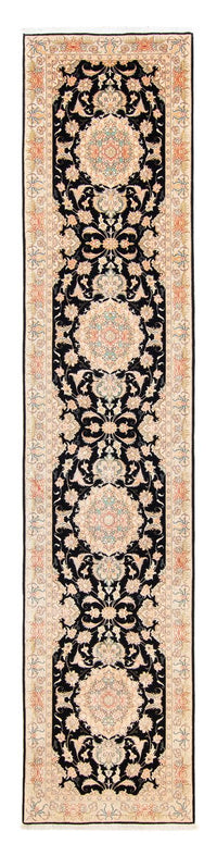 Runner Persisk matta - Tabriz - Royal - 419 x 87 cm - mörkblå