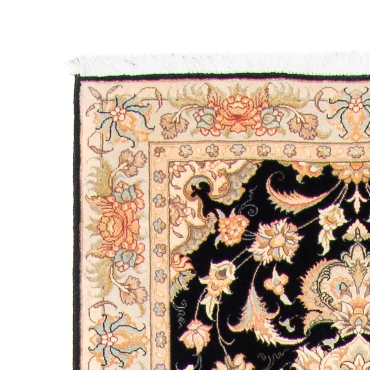 Runner Persisk matta - Tabriz - Royal - 419 x 87 cm - mörkblå