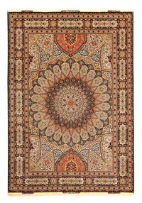 Persisk matta - Tabriz - Royal - 343 x 250 cm - flerfärgad