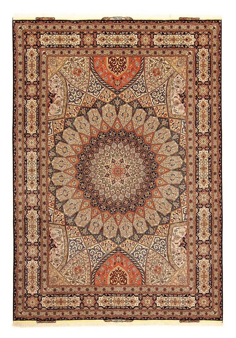 Persisk matta - Tabriz - Royal - 343 x 250 cm - flerfärgad