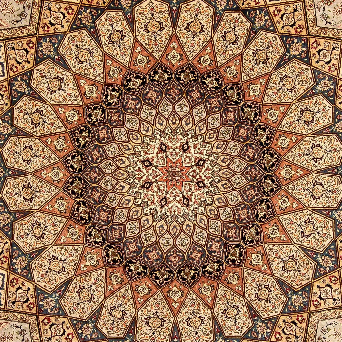 Persisk matta - Tabriz - Royal - 343 x 250 cm - flerfärgad
