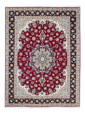 Persisk matta - Tabriz - Royal - 207 x 155 cm - mörkröd