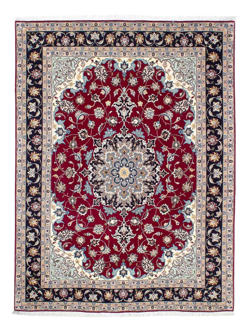 Persisk matta - Tabriz - Royal - 207 x 155 cm - mörkröd